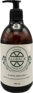 Allbäcks Linsåpa Juniper/Bergamot 500 ml
