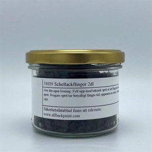 Shellac flakes dark