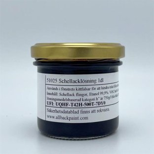Shellac solution