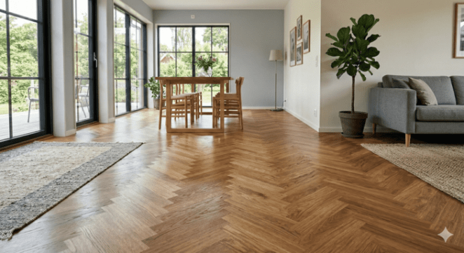 Parkettgolv behandling