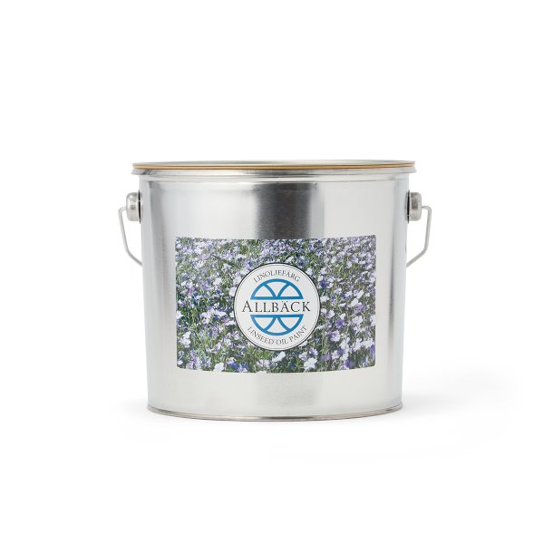 Linoljefärg Silver Grå