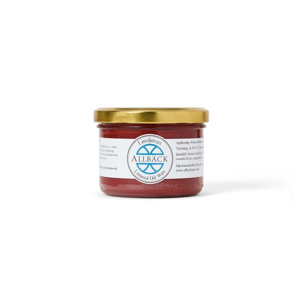 Linseed Oil Wax Red